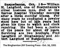 Langford, William H